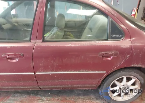 1999 Ford Contour Se из США, поврежденный, VIN 1FAFP6639XK144984